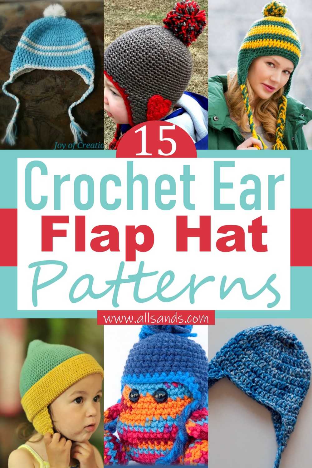 15 Free Crochet Ear Flap Hat Patterns For Beginners - All Sands