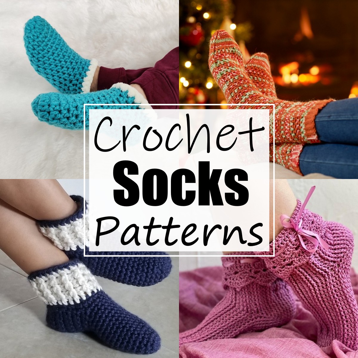 17 Crochet Socks Patterns For Beginners - All Sands
