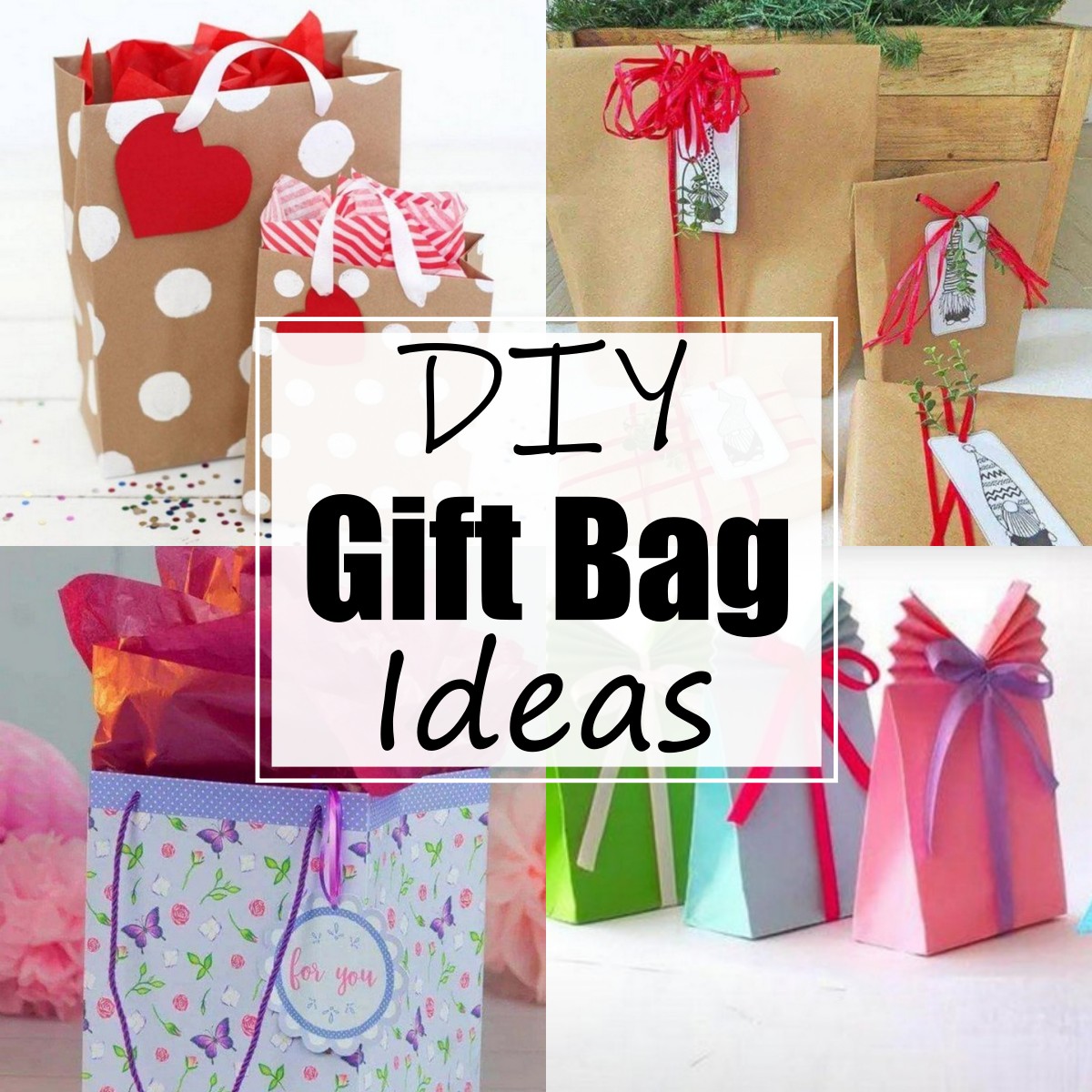 28 DIY Gift Bag Ideas For Birthday And Parties - All Sands