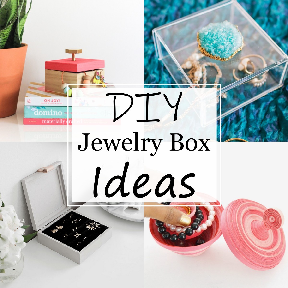 18 DIY Jewelry Box Ideas For Ladies All Sands   DIY Jewelry Box Ideas 1 