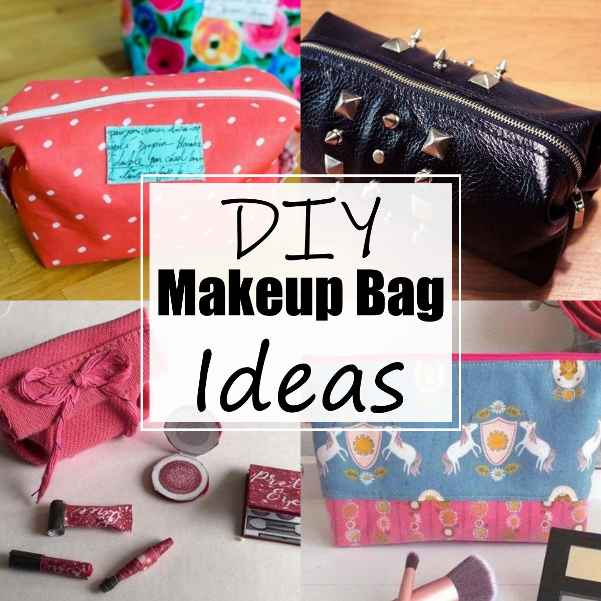 27 DIY Makeup Bag Ideas Blessing For Ladies - All Sands