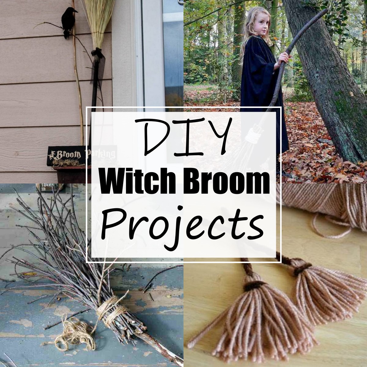 25 DIY Witch Broom Projects For Halloween Season - All Sands