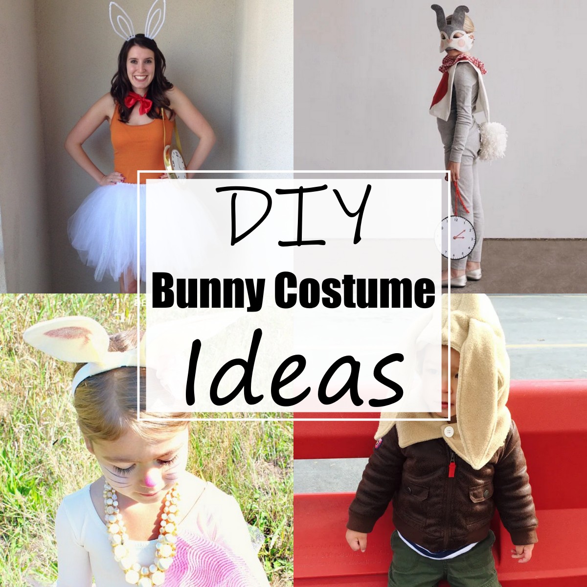 15 Creative Fun DIY Bunny Costume Ideas All Sands   DIY Bunny Costume Ideas 1 