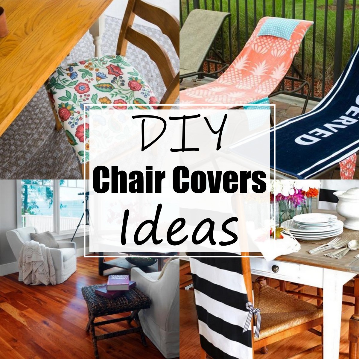 Easy diy chair covers