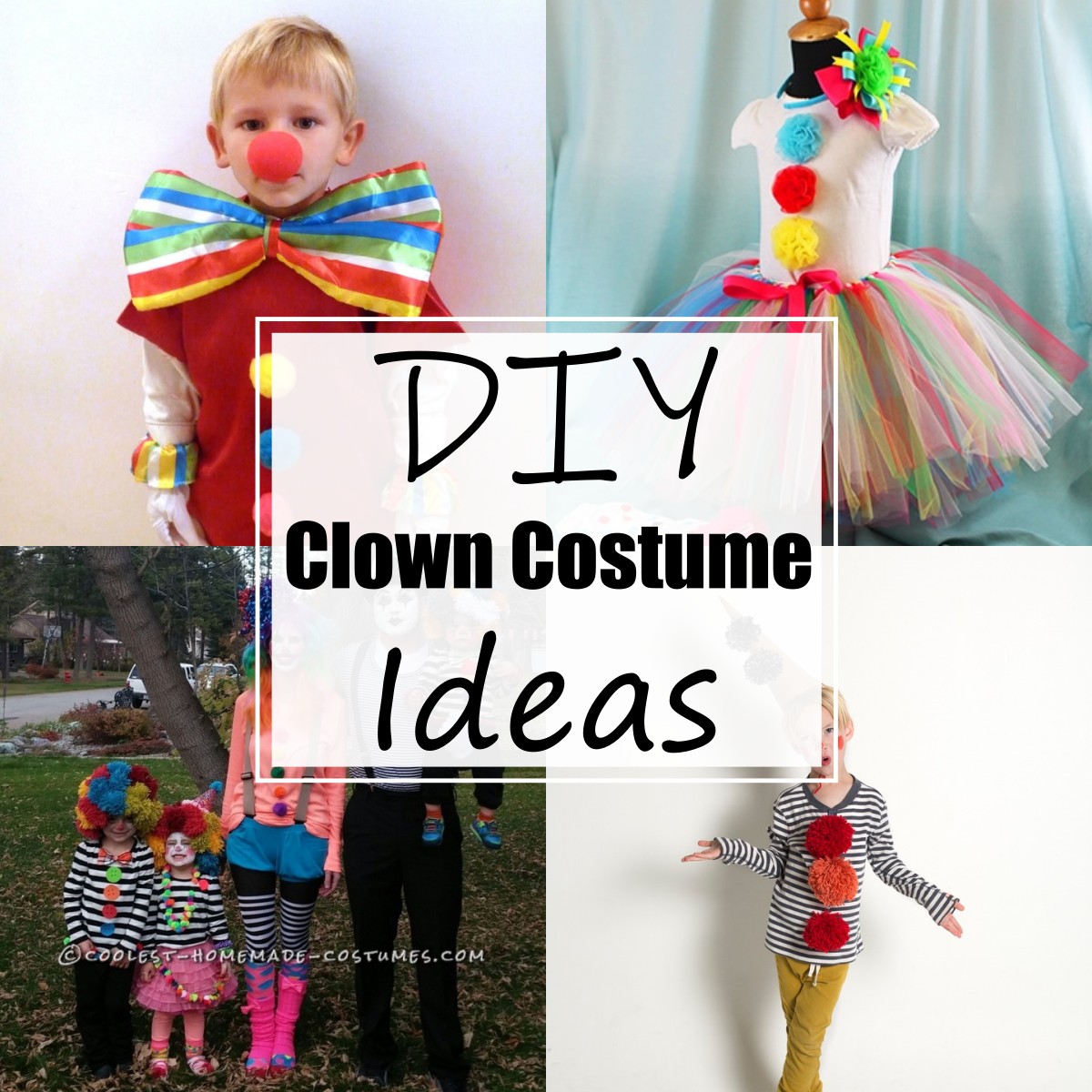 13 DIY Clown Costume Ideas For Fun - All Sands