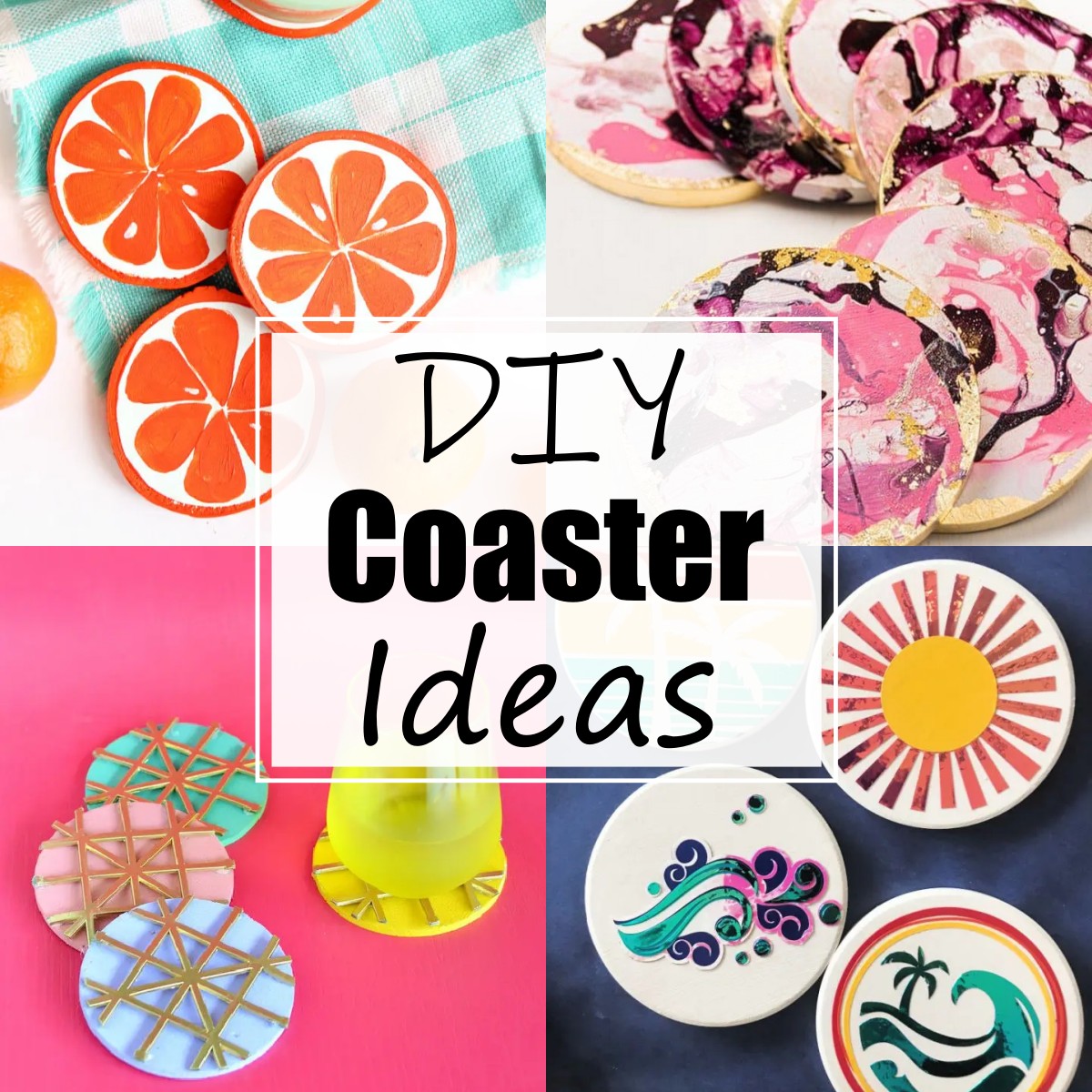 Easy Diy Coaster Ideas For Gift Giving All Sands