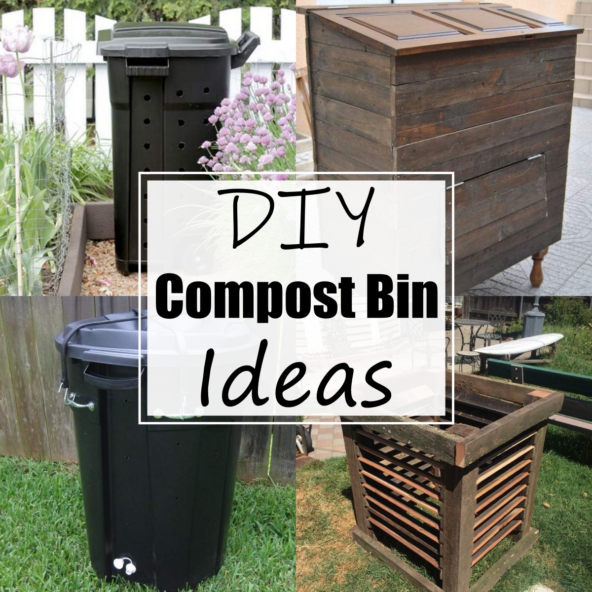 25 DIY Compost Bin Ideas For Gardeners - All Sands