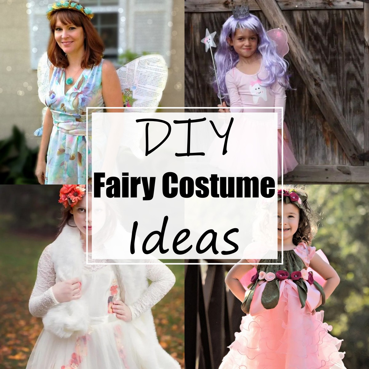 13 Best DIY Fairy Costume Ideas For Kids - All Sands