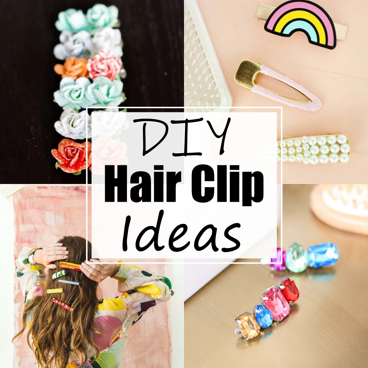 16 DIY Hair Clip Ideas For Ladies - All Sands