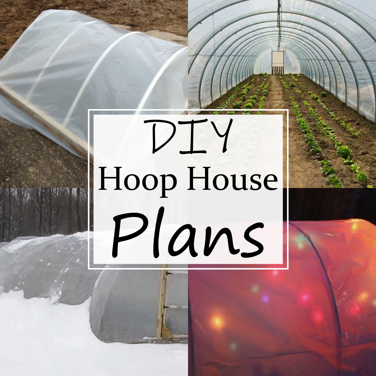 20 DIY Hoop House Plans For Farming Enthusiast All Sands