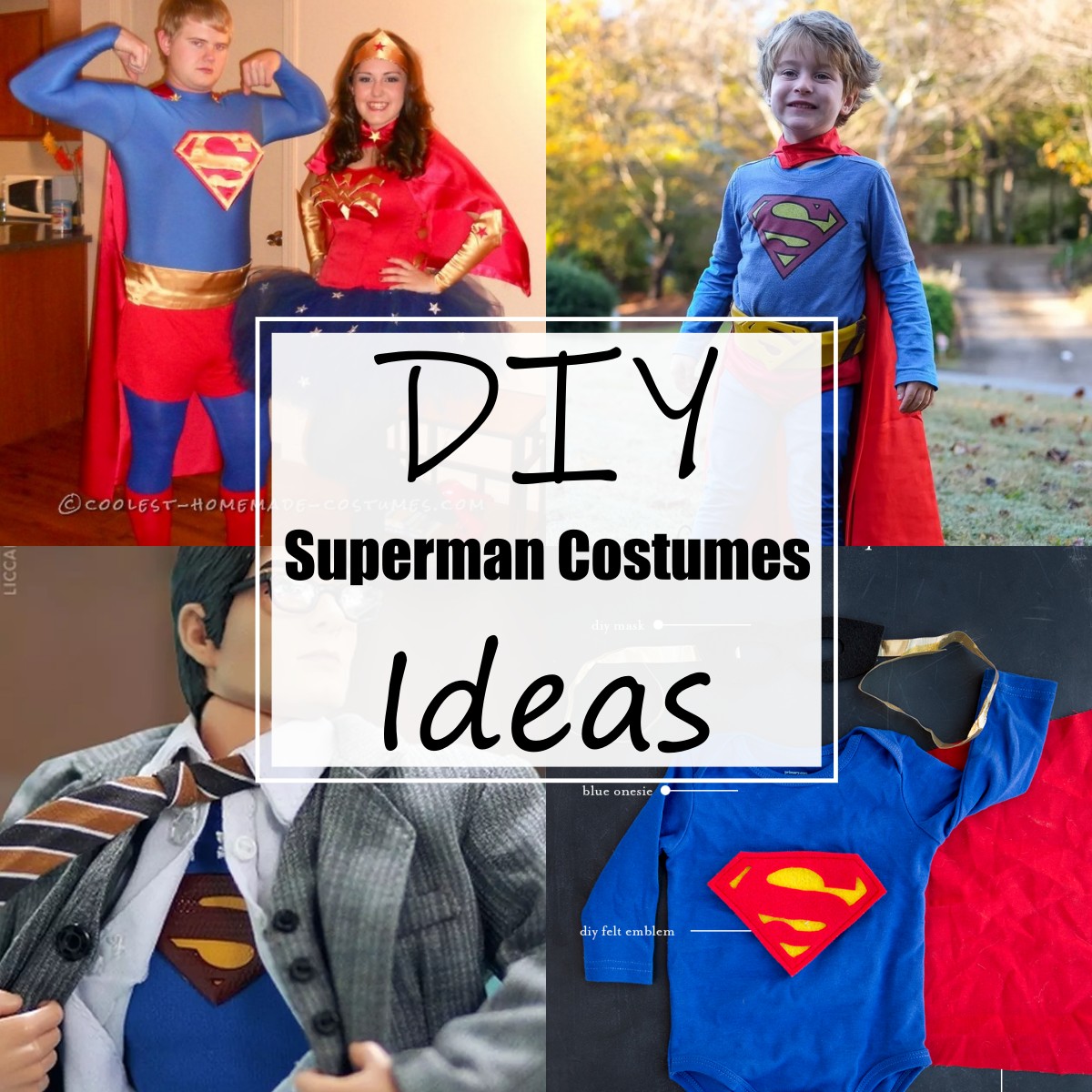 10 Diy Superman Costume Ideas For Everyone - All Sands