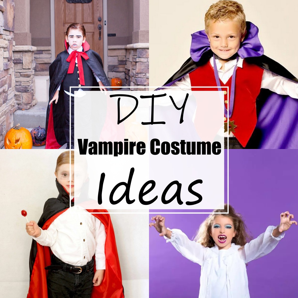 16 DIY Vampire Costume Ideas For Halloween - All Sands