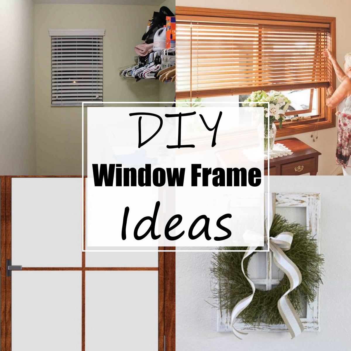 DIY Window Frame Ideas From Old Windows All Sands